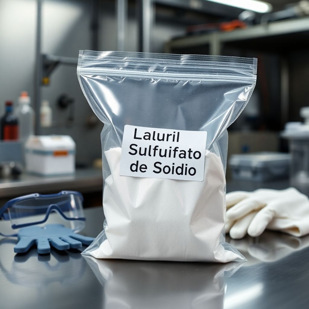 Lauril Sulfato de Sodio Polvo