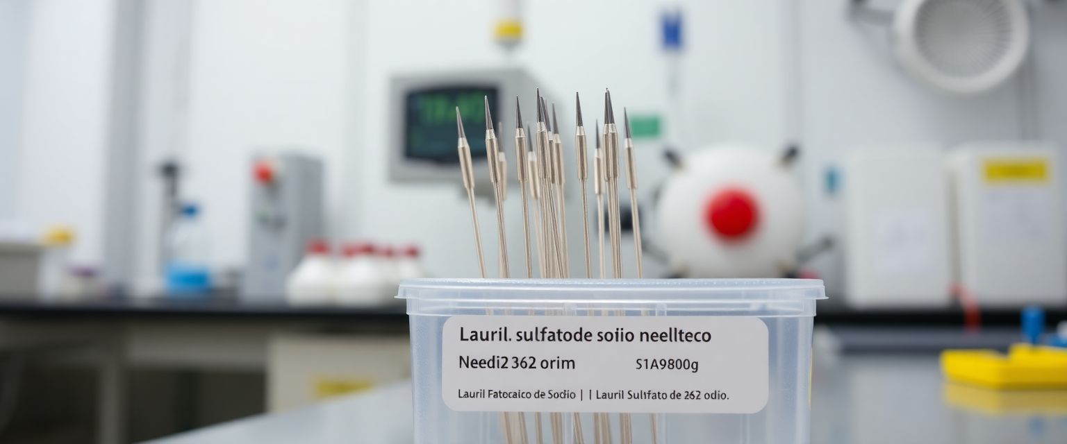 Lauril Sulfato De Sodio Agujas